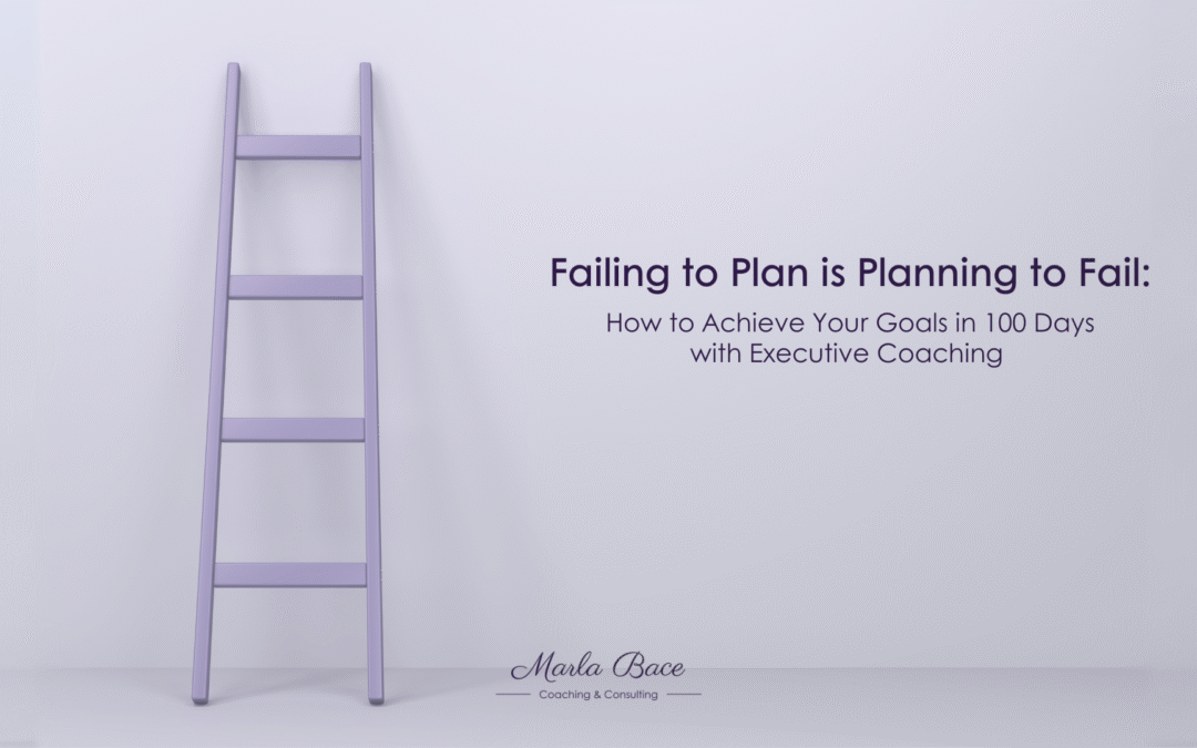 Failing to Plan is Planning to Fail: How to Achieve Your Goals in 100 Days with Executive Coaching