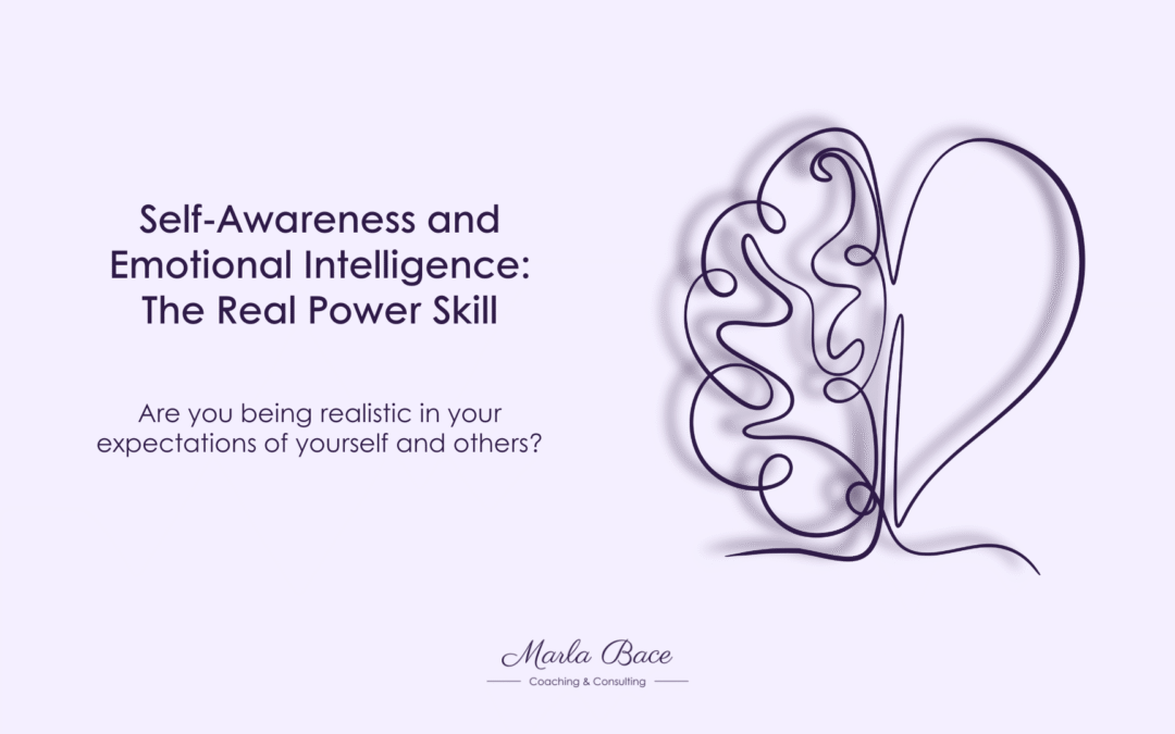 Are you being realistic in your expectations of yourself and others?
