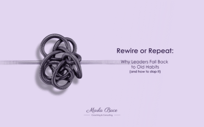 Rewire or Repeat: Why Leaders Drift Back to Old Habits (And How to Stop It)