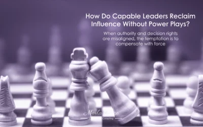 How Do Capable Leaders Reclaim Influence Without Power Plays?