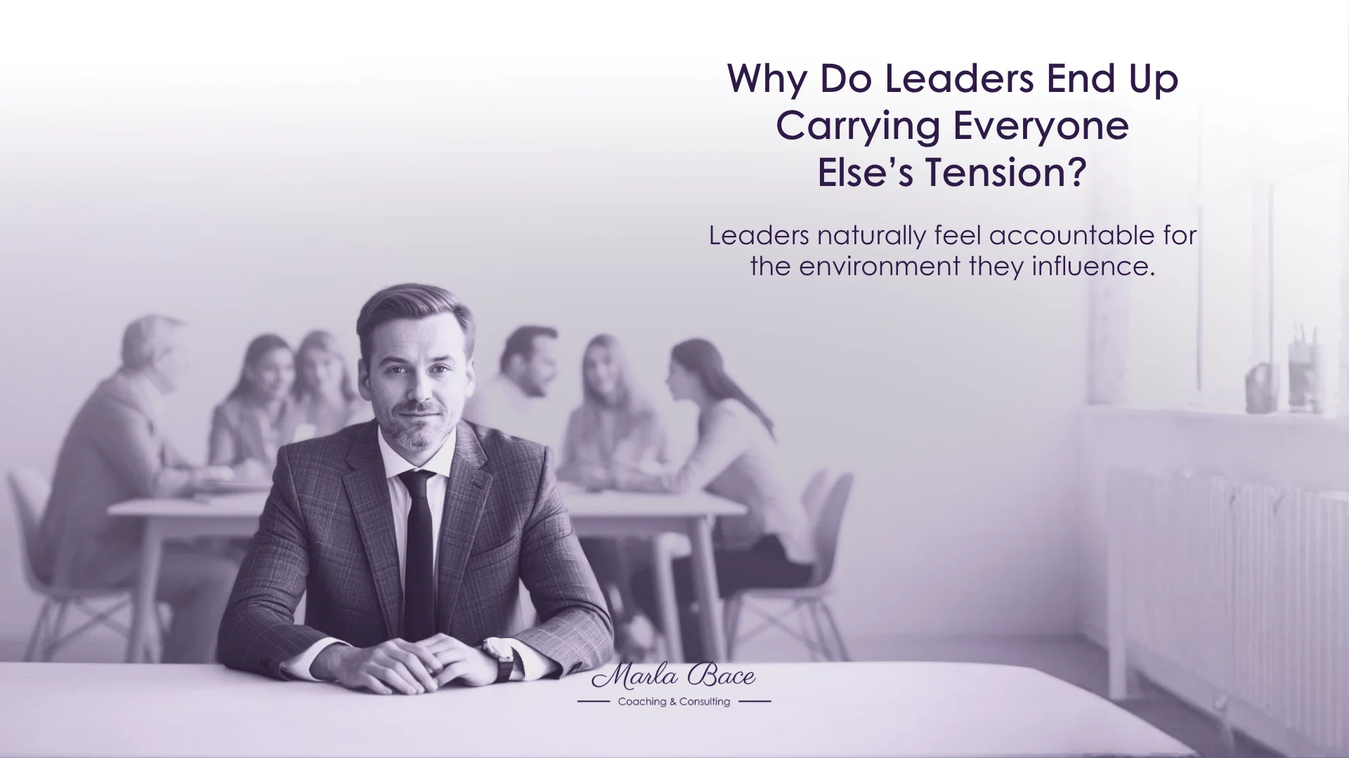 leaders carrying organizational tension