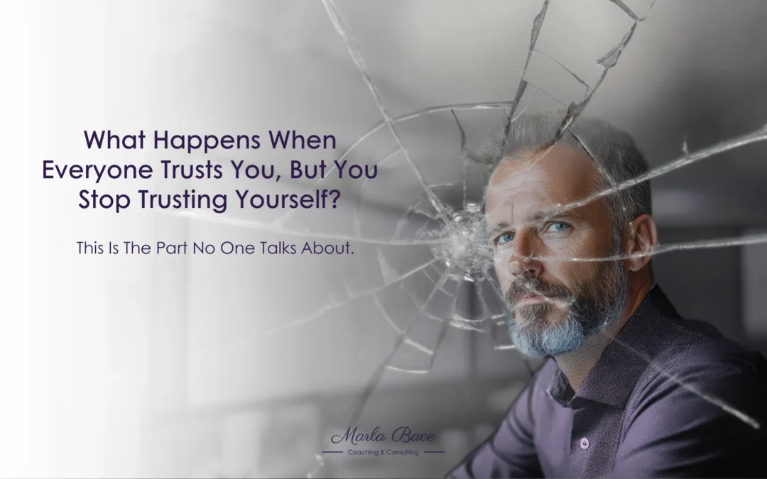 What Happens When Everyone Trusts You, But You Stop Trusting Yourself?