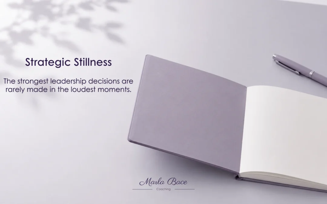 Stillness Is a Strategy: The Competitive Edge of Intuitive Leadership