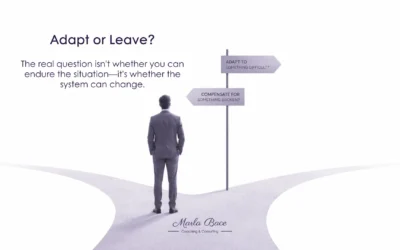 How Do You Know Whether to Adapt to a Difficult Work Situation or Leave It?