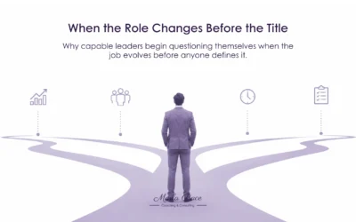 Why Does Success Start Breaking Down When Your Role Has Quietly Changed?