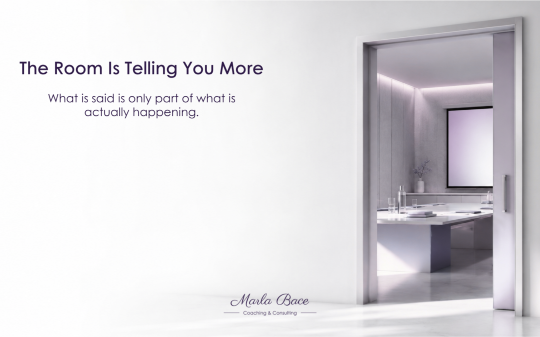 How Do You Develop the Ability to Read What Is Really Happening in the Room?